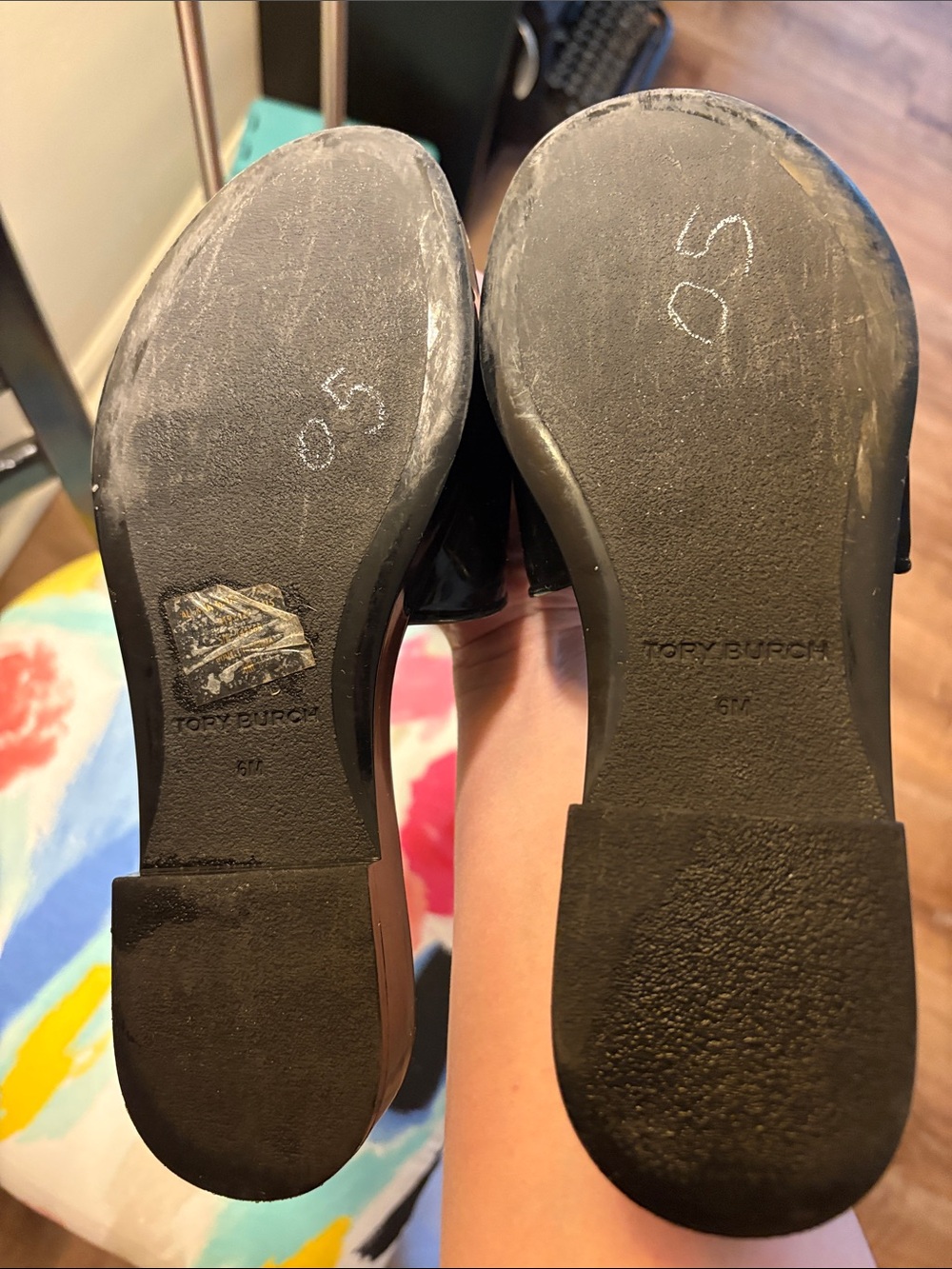 Tory Burch Eleanor jelly sandals - Picture 4 of 5